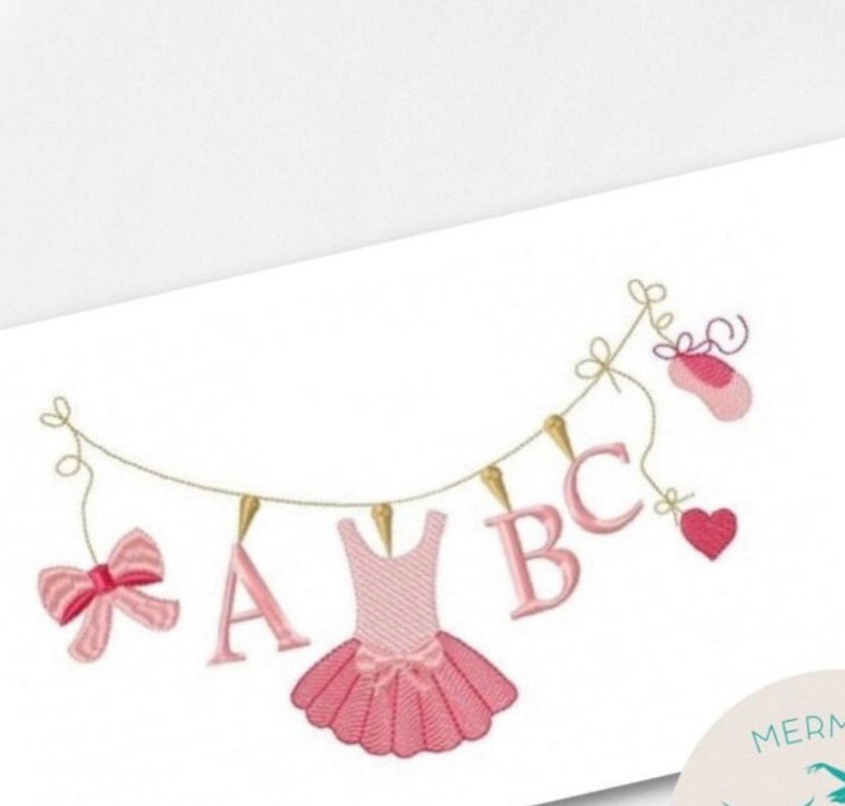 Bordado Set Babero y Cargador