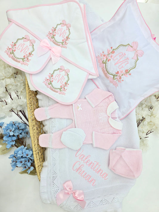 Combo Canastilla #029 · Rosa bebé