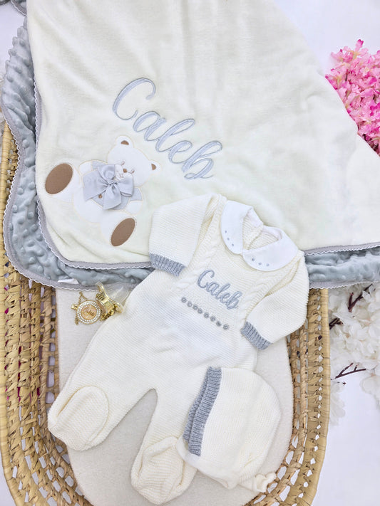 Combo Canastilla #042 · Gris