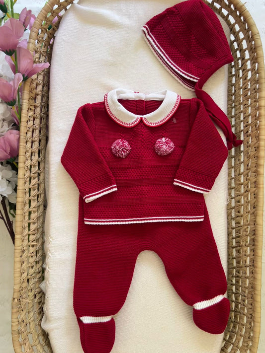 Conjunto pompones Niño