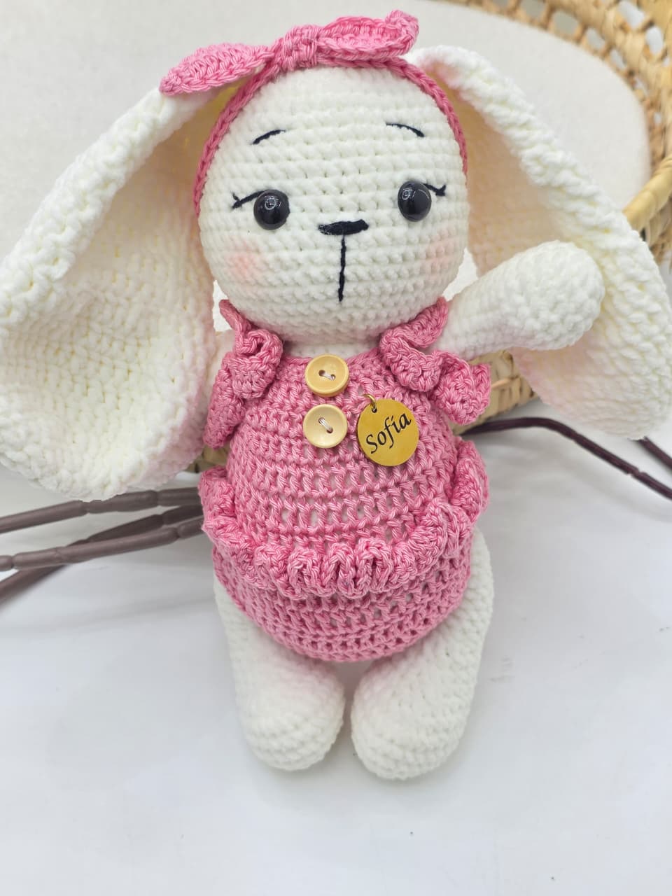 Amigurumi Luna · Rosa Viejo